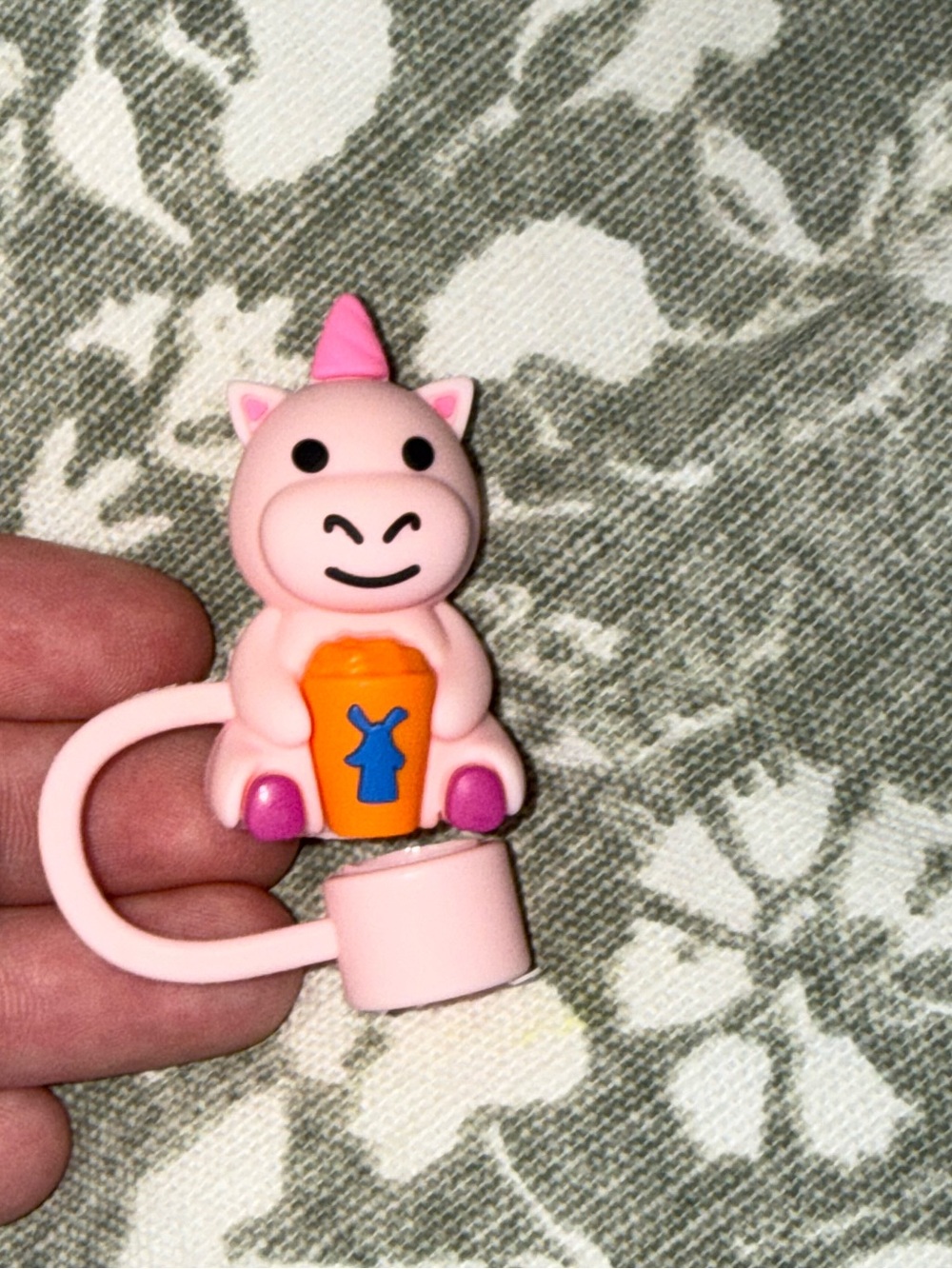 Dutch Bros Straw Topper Sept 2026 Eunice Pink Unicorn
